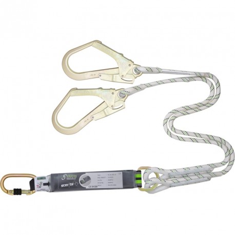 Double lanyard with energy absorber - FA 30 600 15